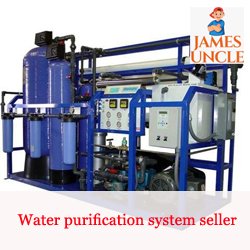 Water purification system seller Mr. Rabin Sikder in Belgharia